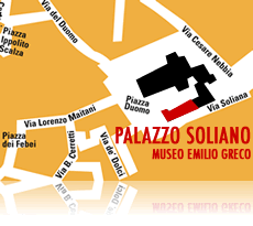 Cartina Palazzo Soliano - Museo Emilio Greco