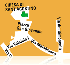 Cartina Sant Agostino
